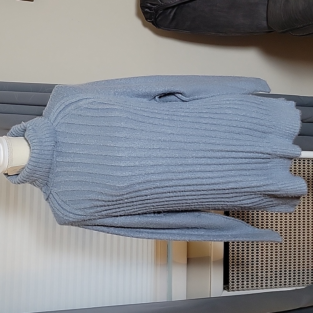 ALTAR'D STATE ribbed turtleneck sweater in Blue fog NWT sz XS